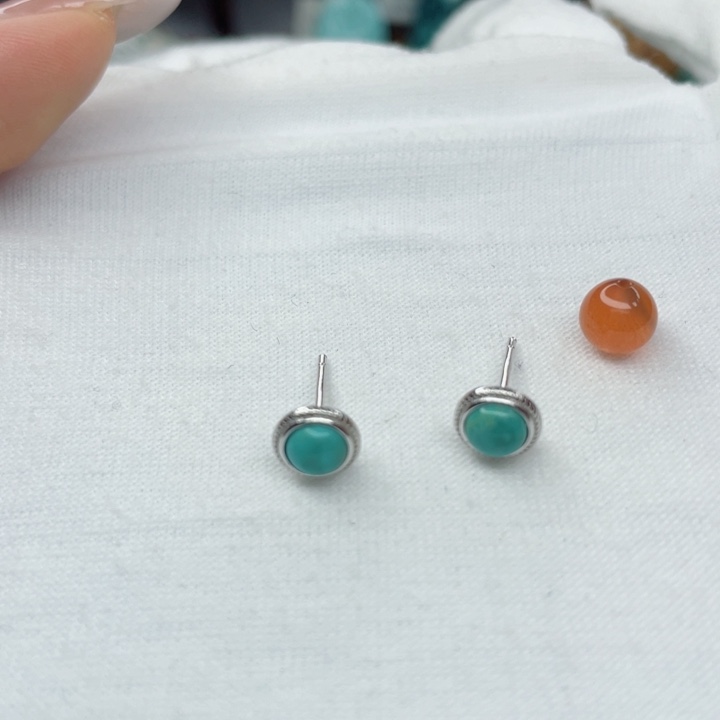 南红玛瑙银S925镶嵌珠宝奇石