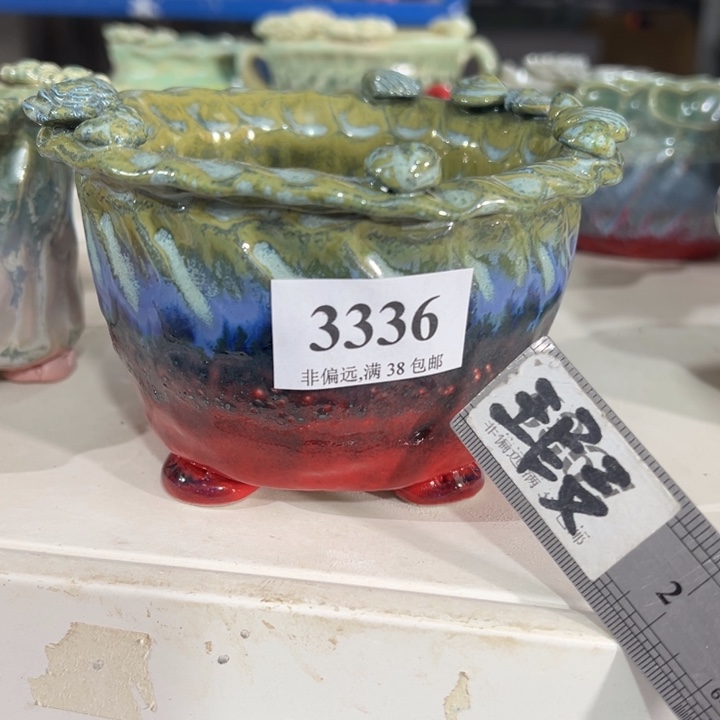 口9 手工花盆满30包邮