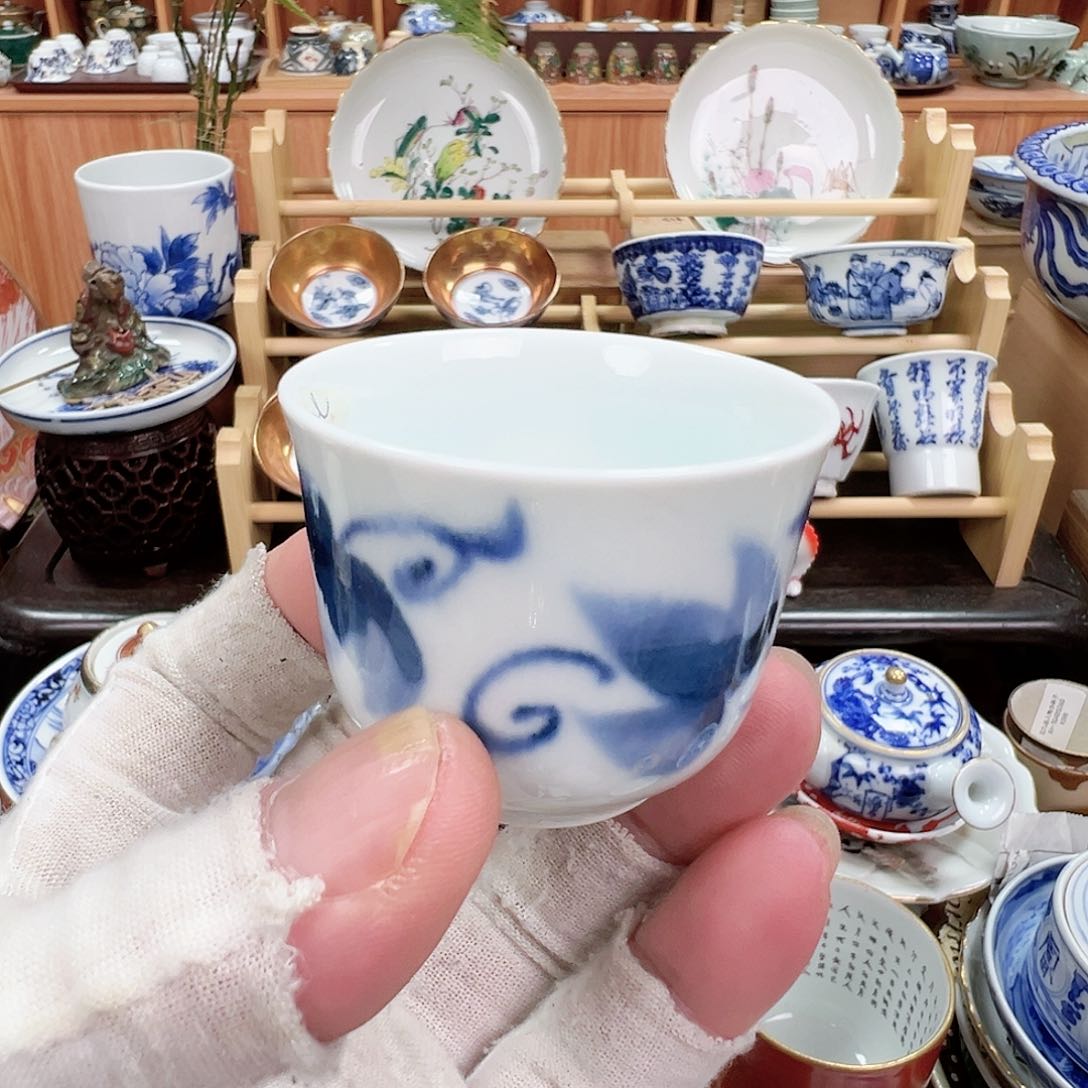 柴窑茶具茶壶茶杯小盘子