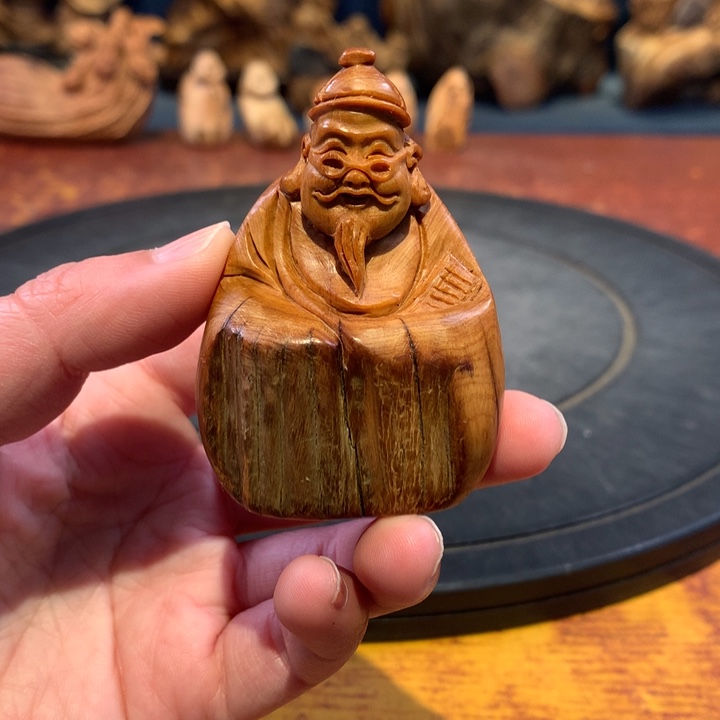 柏木（崖柏）根雕摆件