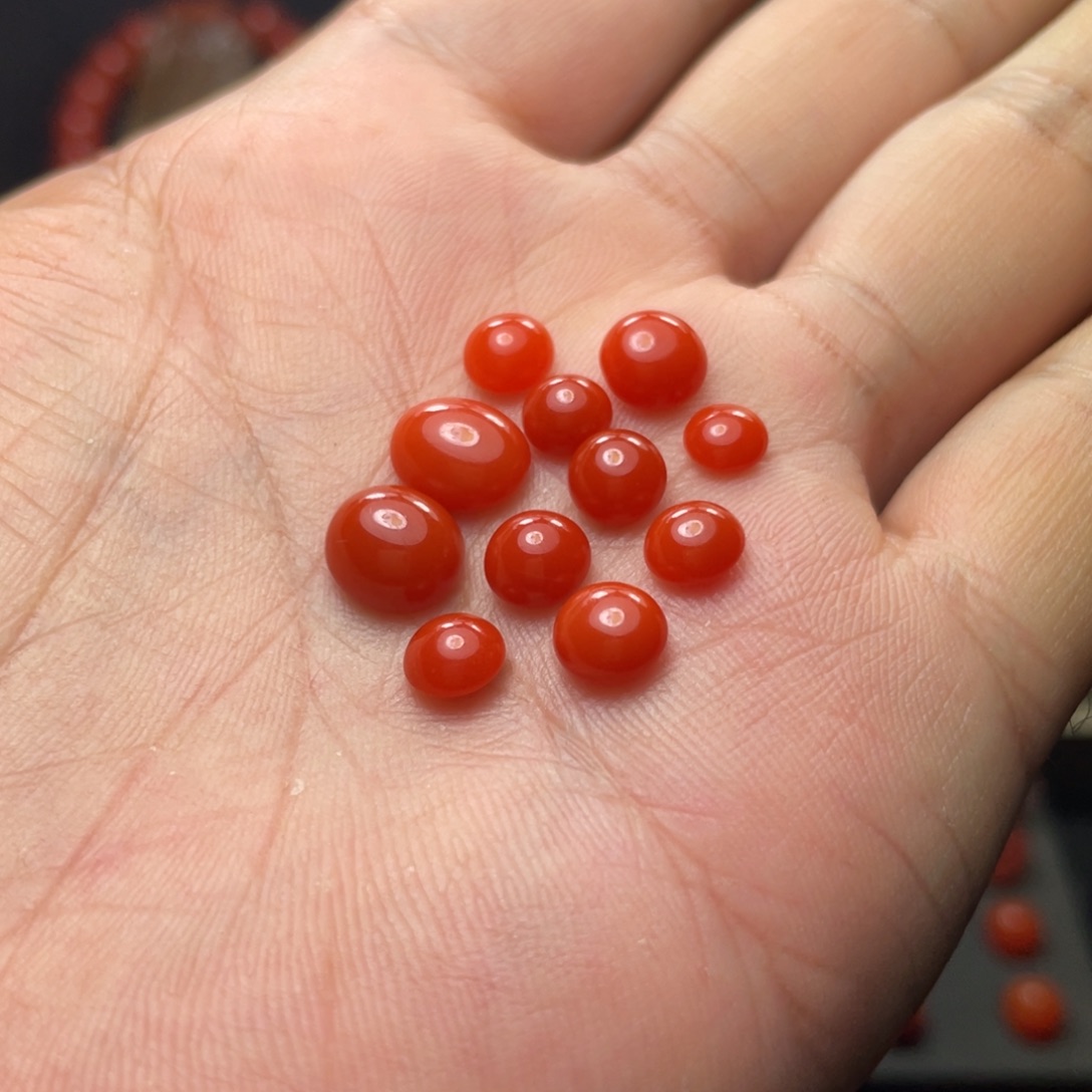 南红玛瑙未镶嵌配饰