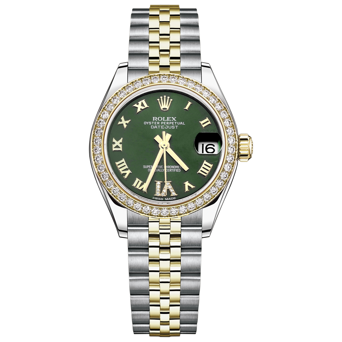 99新 Rolex/劳力士 日志型系列178383-0005VI原钻腕表/WHP035583