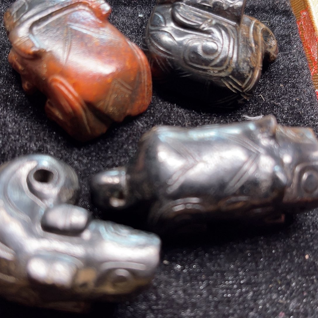 和田玉（糖玉）挂件未镶嵌禄*