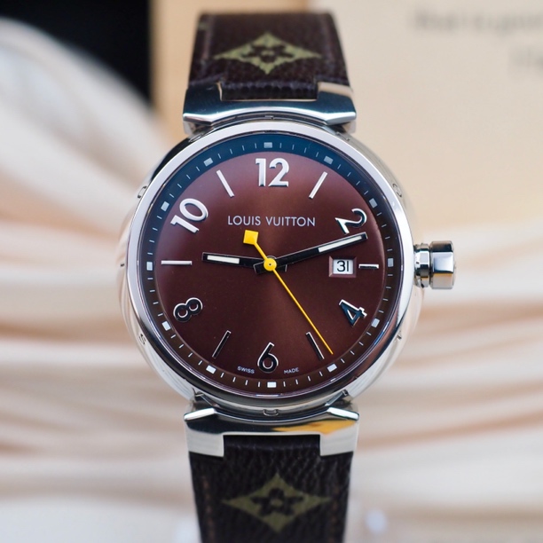 95新 LouisVuitton/路易威登 钢表/39.5mm/石英/16152461