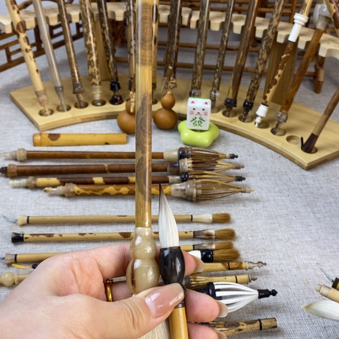 定制款狼羊兼毫毛笔，