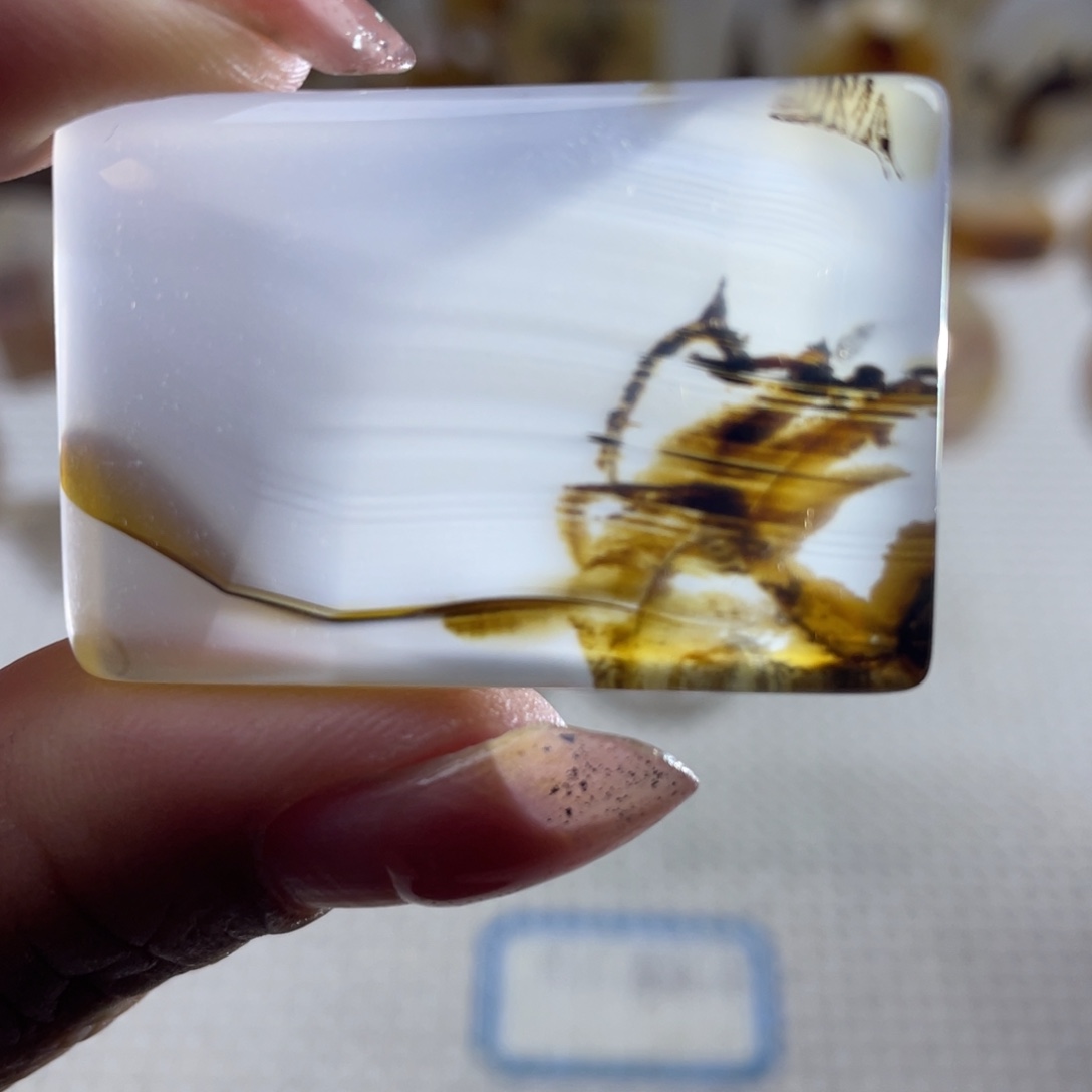 玛瑙/玉髓未镶嵌颈饰