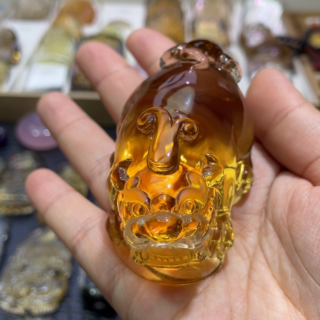 水晶颈饰未镶嵌定制