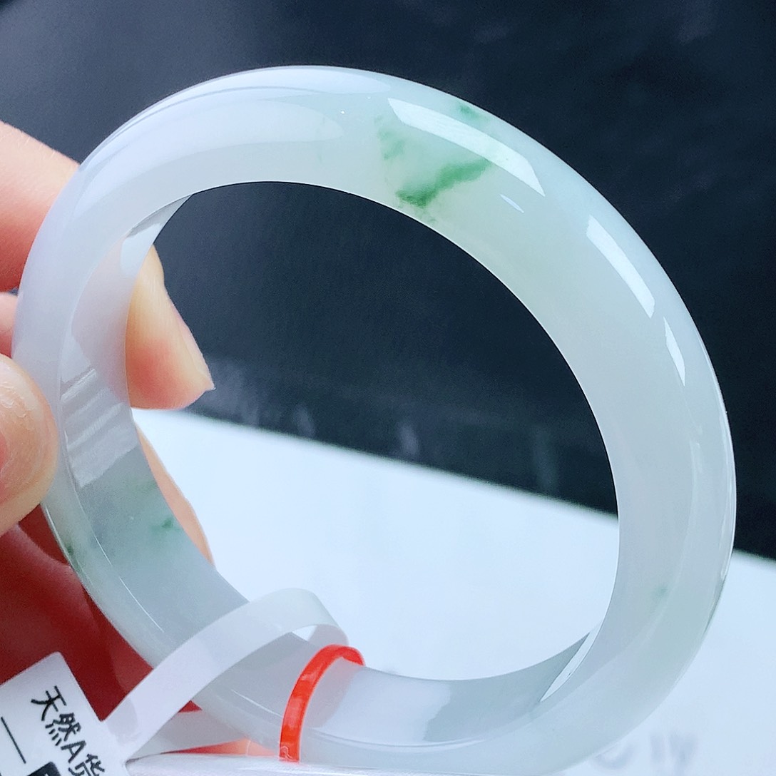 未镶嵌手镯翡翠54圈