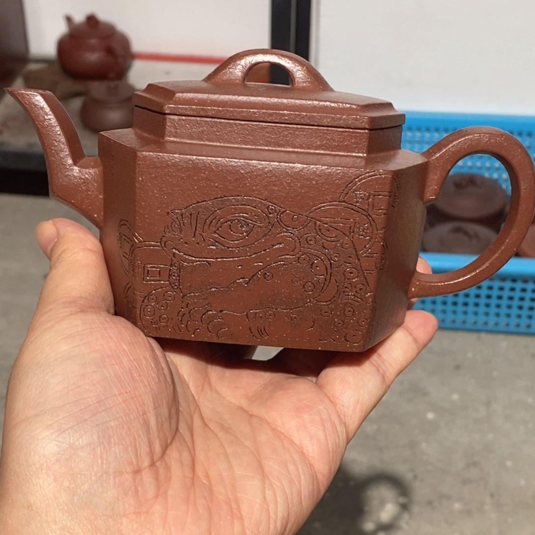 茶壶紫砂紫砂壶。。。