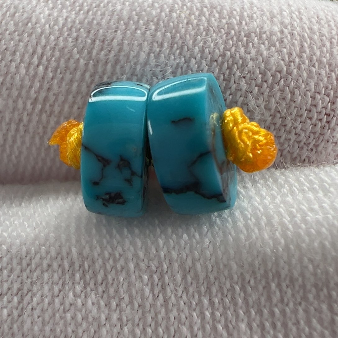 未镶嵌绿松石配饰7*3.1m m