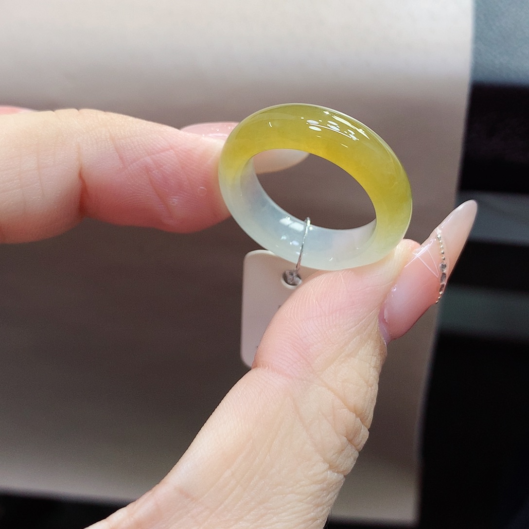 未镶嵌戒指翡翠18号