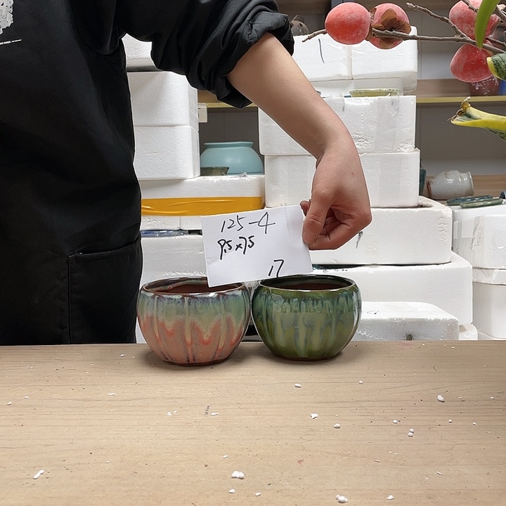 粗陶多肉花盆微瑕4