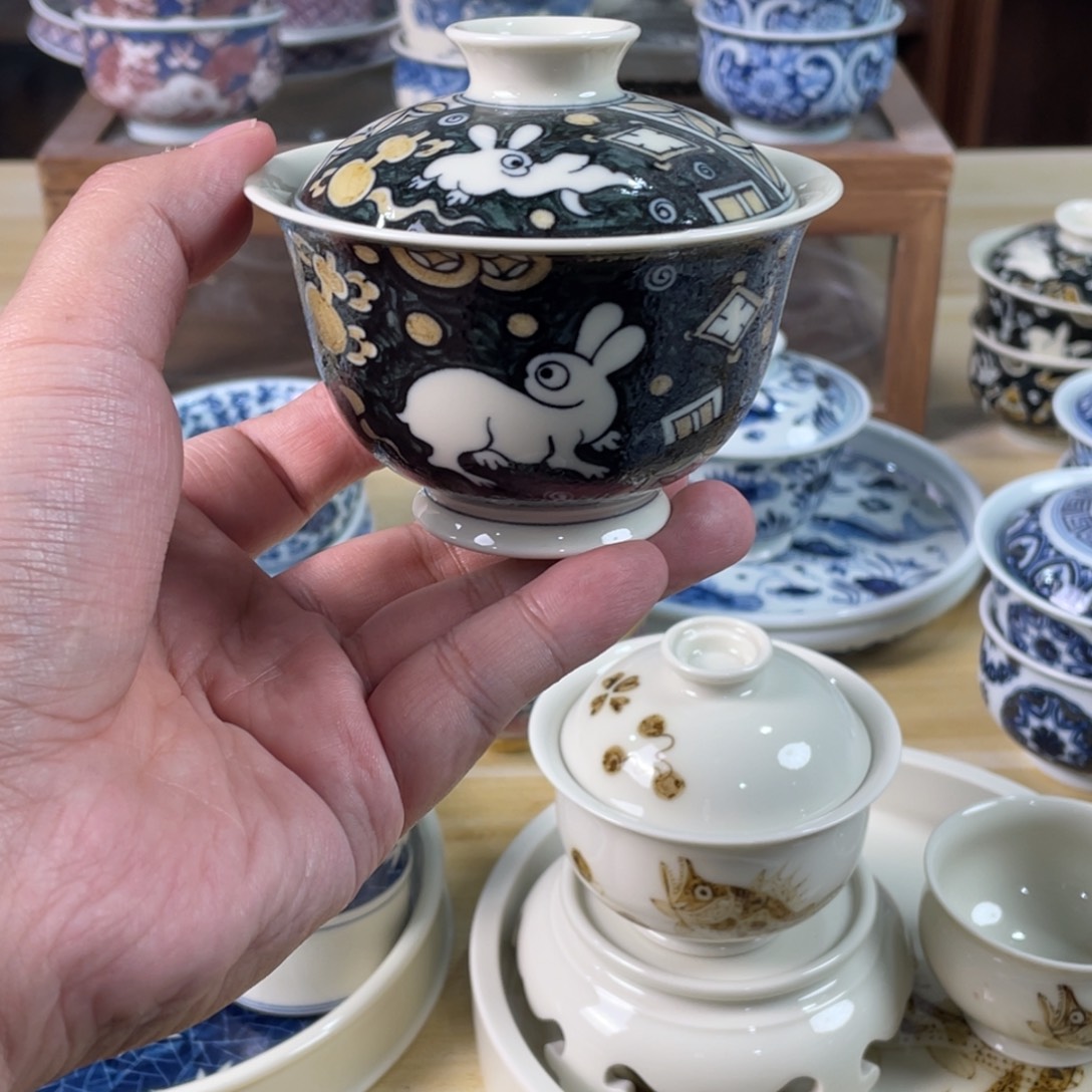 景德镇手工手绘茶具