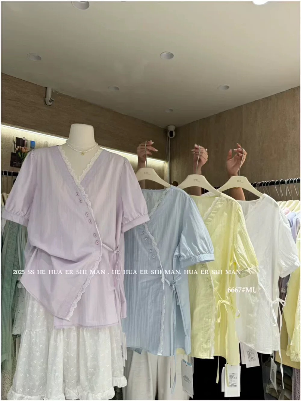 小衫夏季薄款链接拍下备注编码女装（直播链接勿拍）宽松