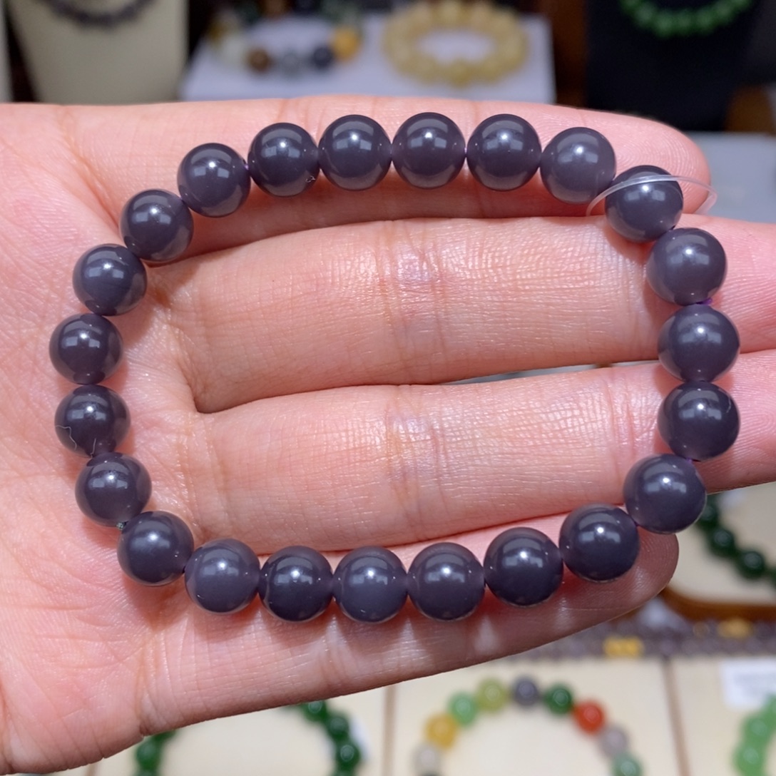 和田玉未镶嵌手串卡8