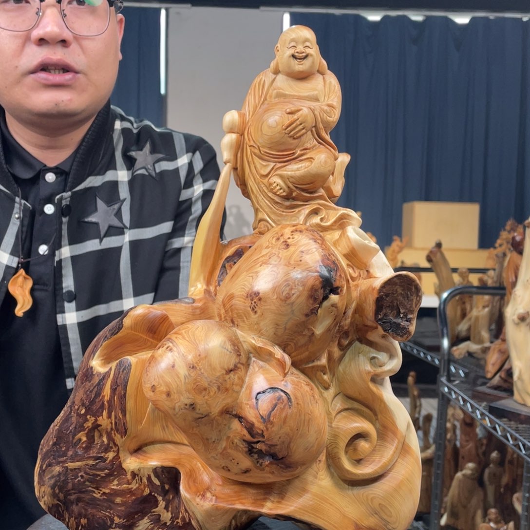 柏木（崖柏）随型摆件