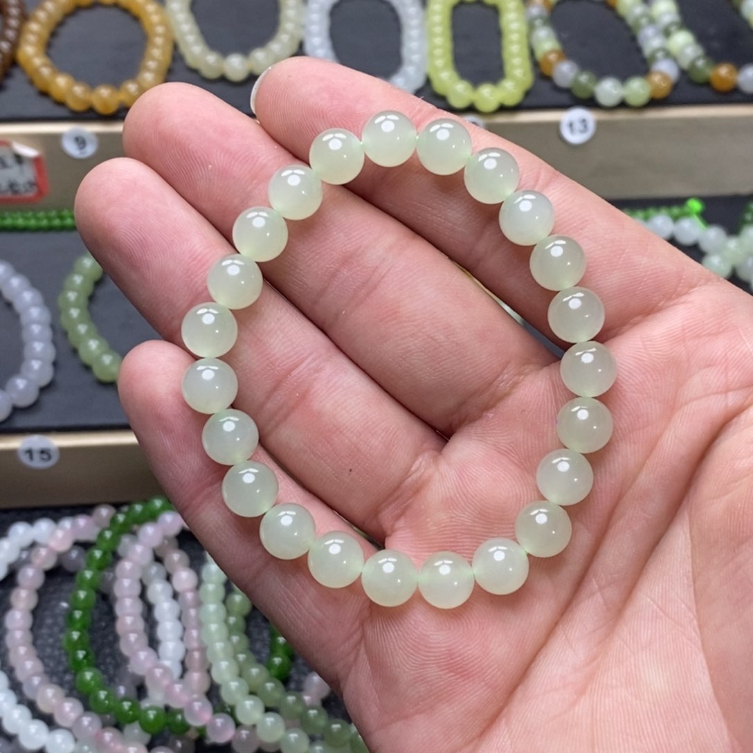 和田玉手链未镶嵌