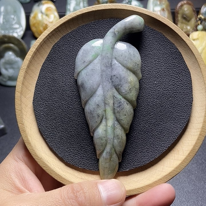 翡翠颈饰未镶嵌缅甸a货
