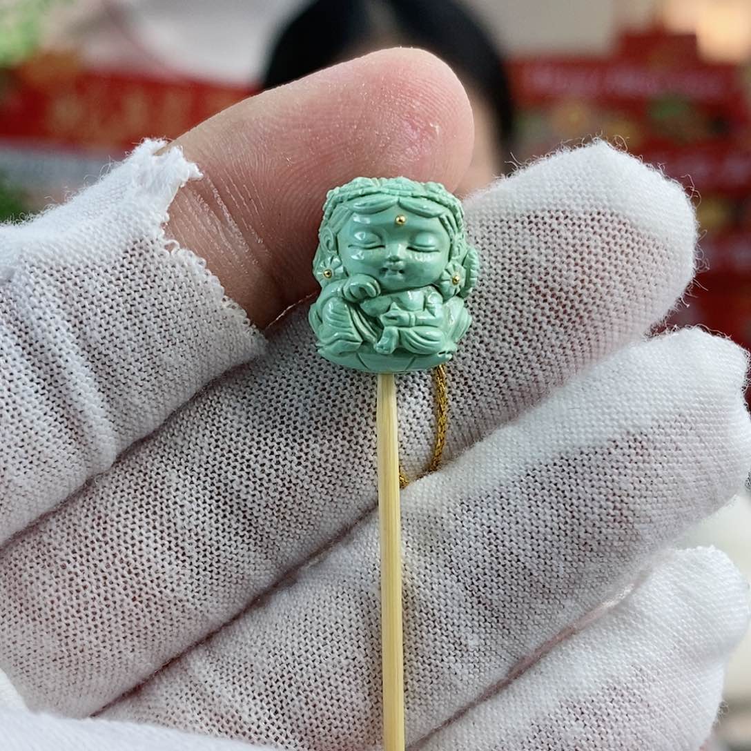 绿松石珠宝奇石未镶嵌