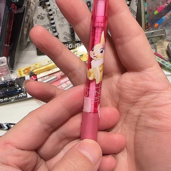 兔子粉色自动铅笔一支