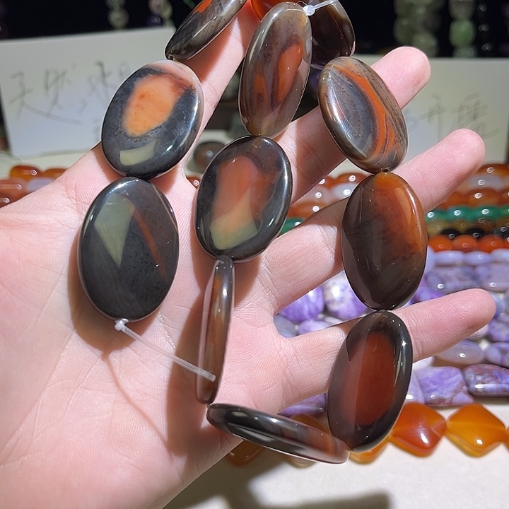 玛瑙/玉髓未镶嵌珠宝半成品