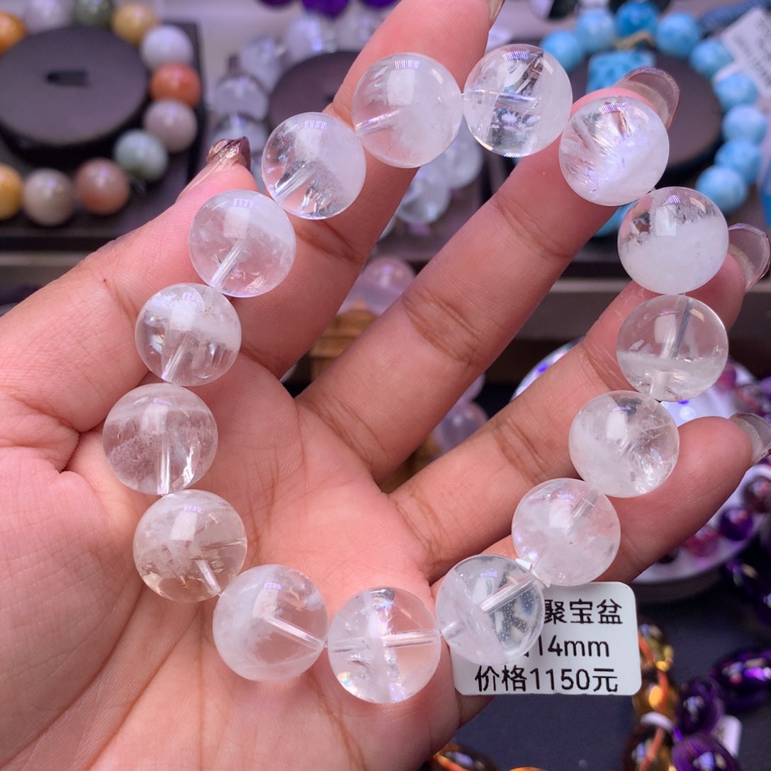水晶手链未镶嵌瑶手链