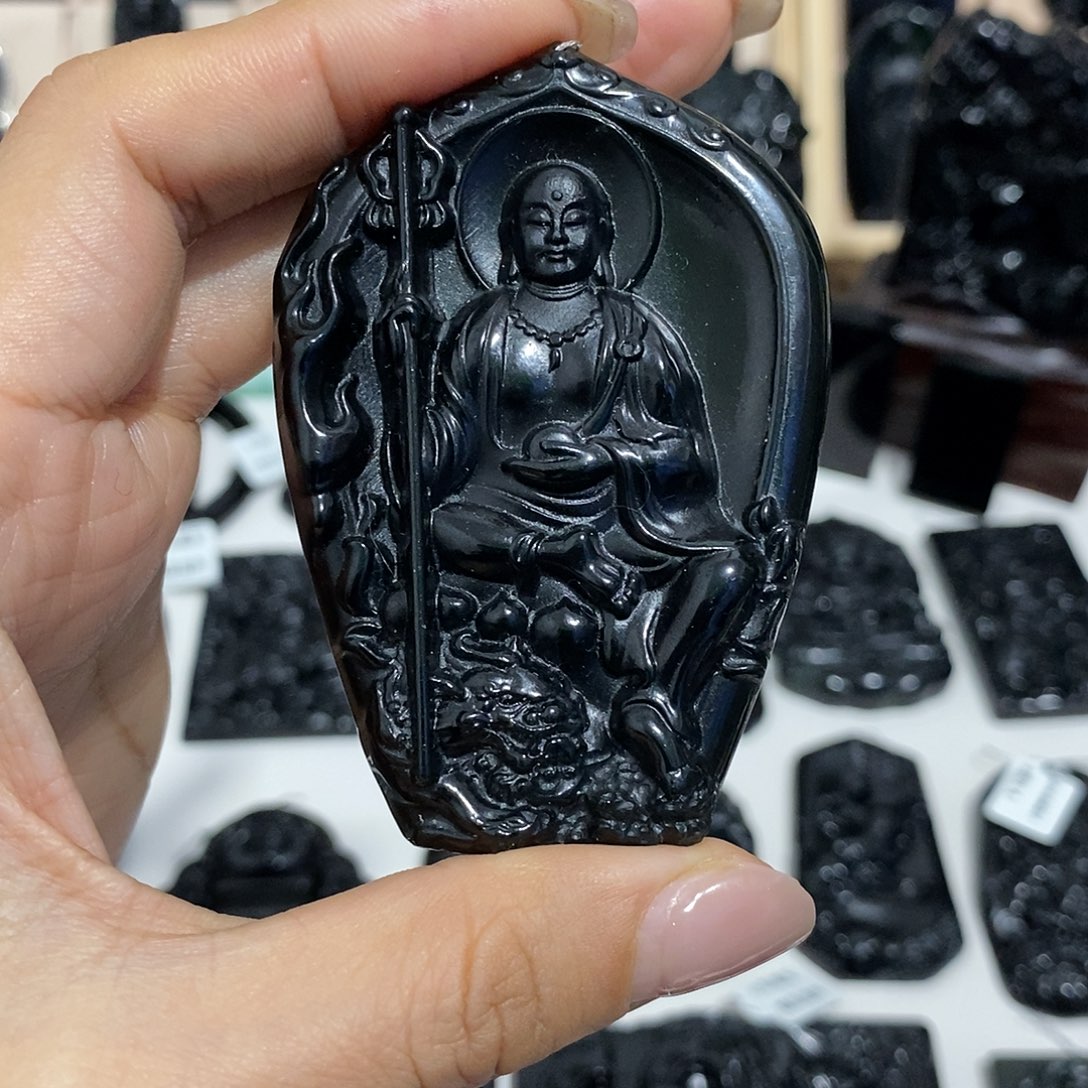 今***少岫玉未镶嵌纯天然岫玉颈饰