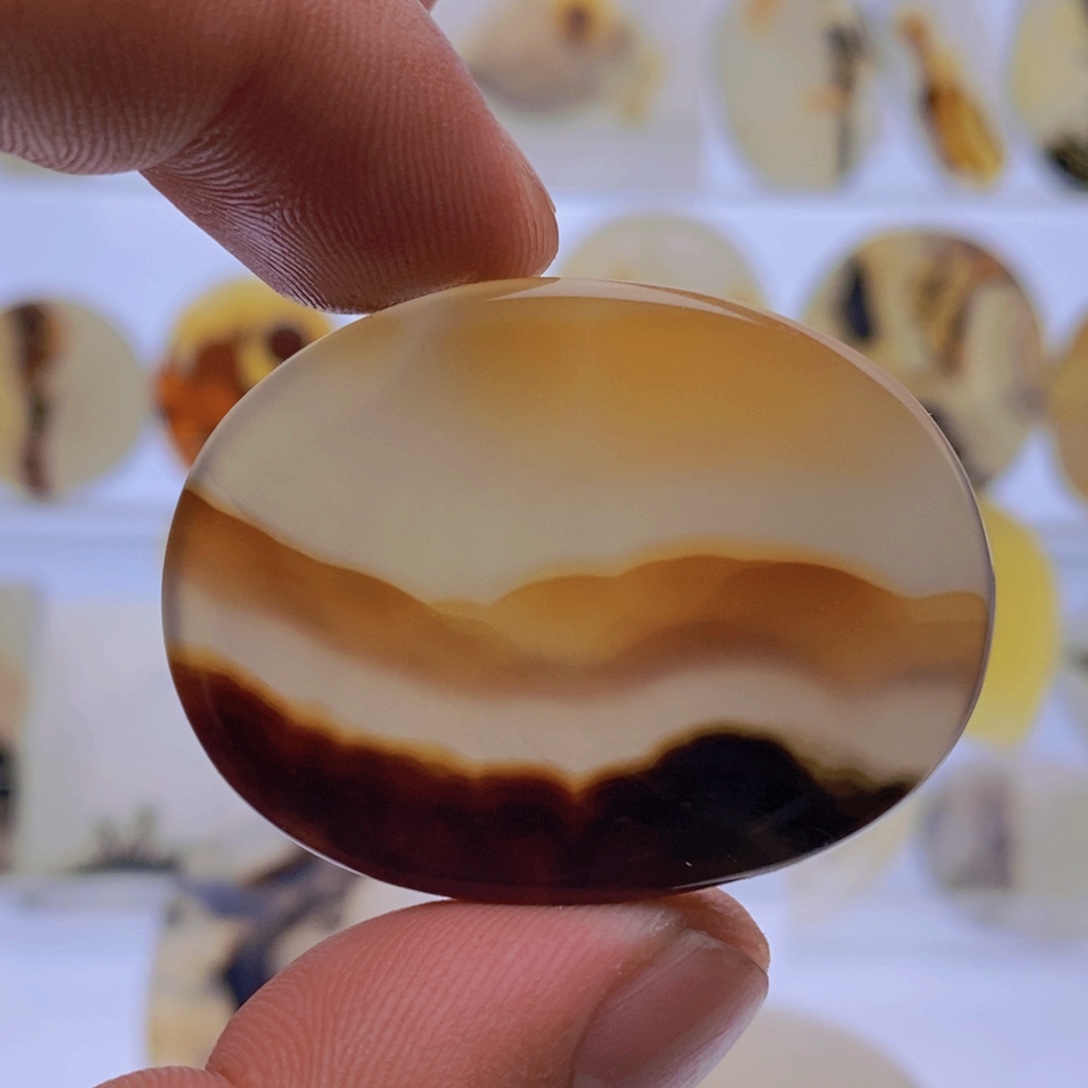 玛瑙/玉髓吊坠(不含链)未镶嵌216