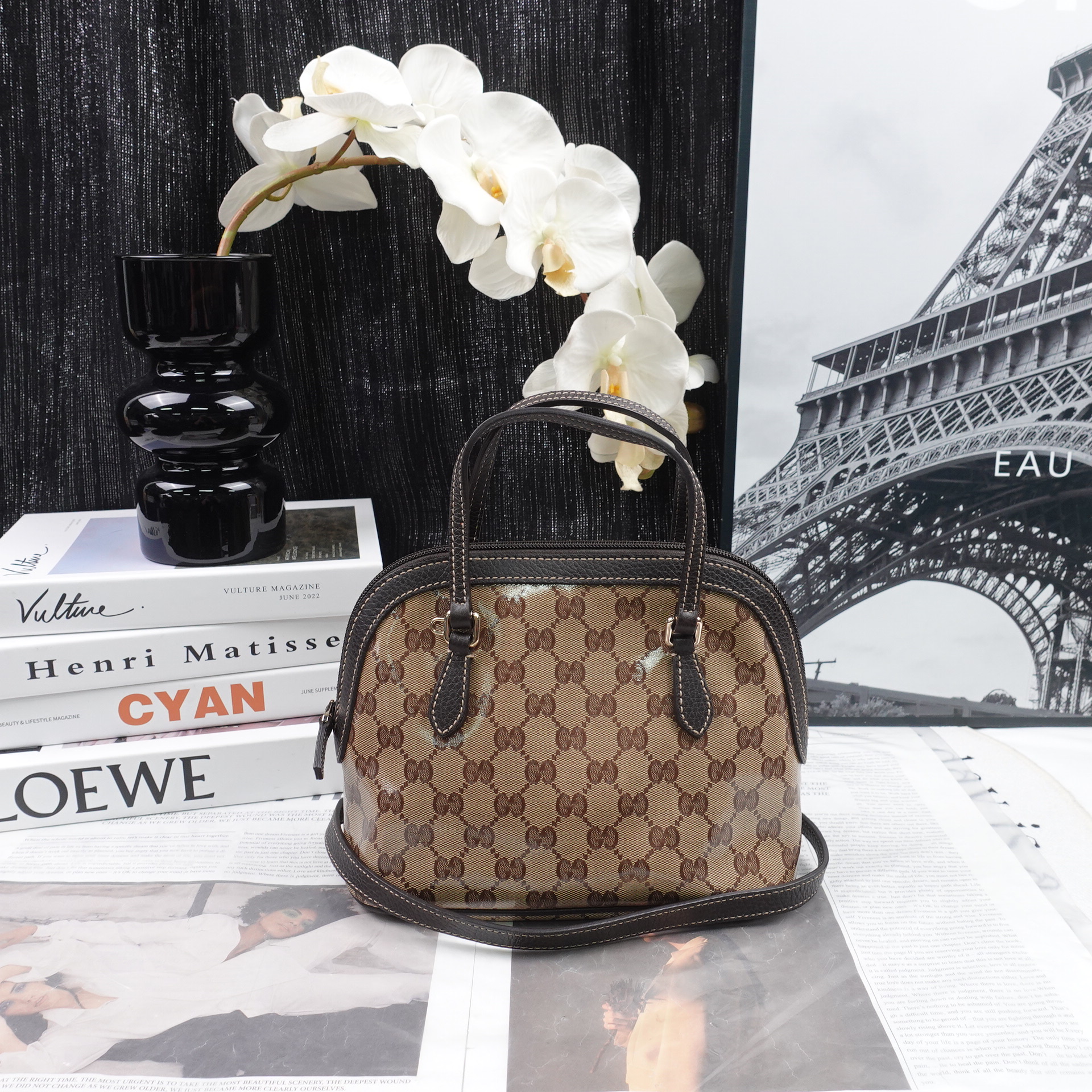 95新 GUCCI/古驰 单肩包/T10311125