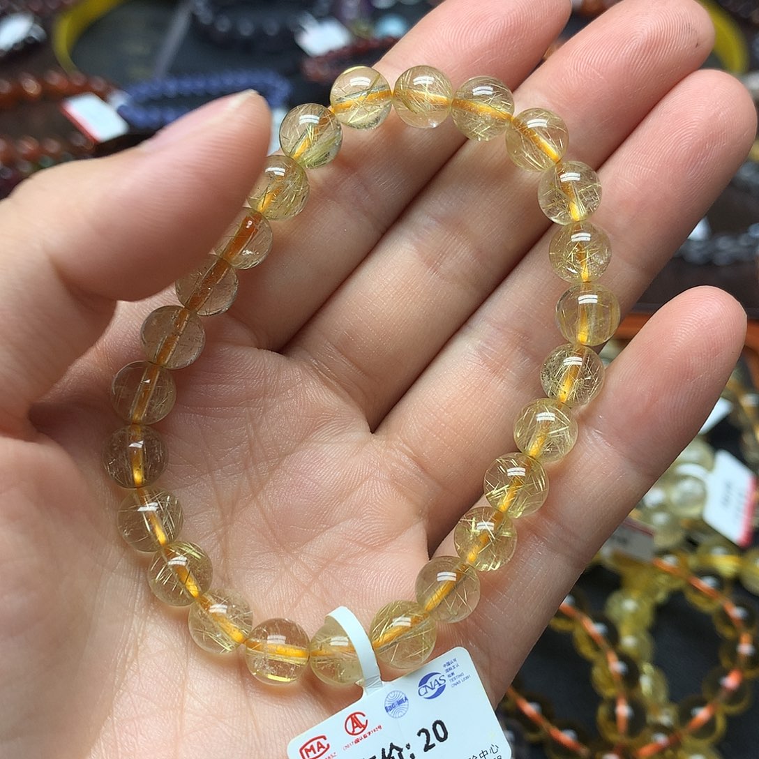 水晶手串未镶嵌手链