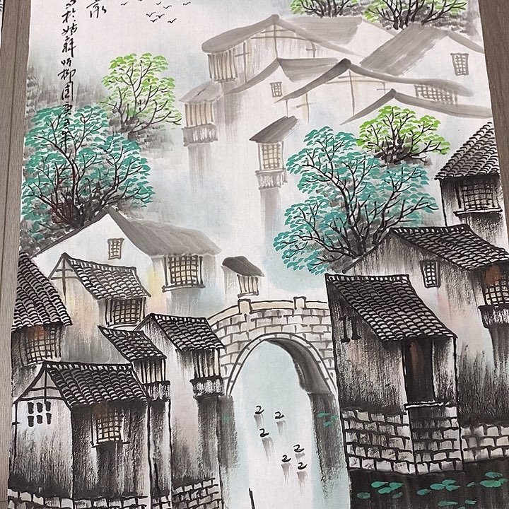 手绘国画作品手绘国画