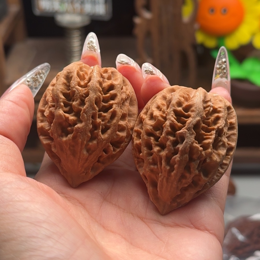 文玩核桃把件关东木子楸百核30