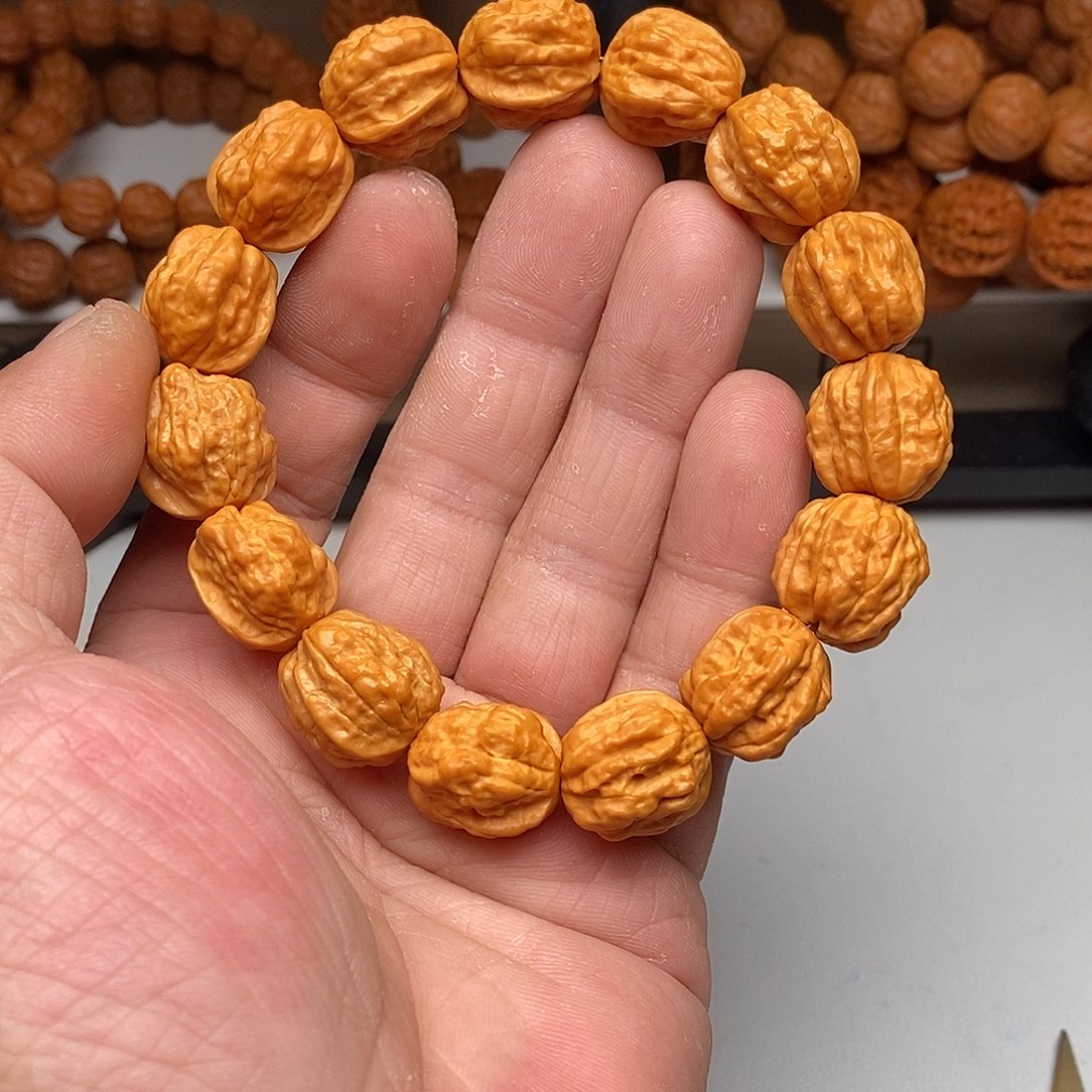手串文玩核桃文玩核桃1.6金蝉