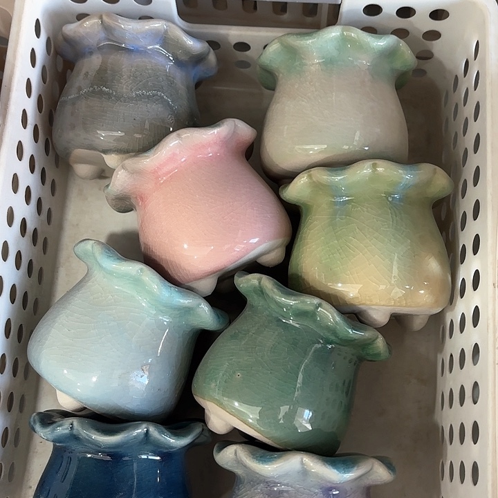 红陶发6个，非完美，介意慎拍。