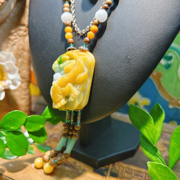 925银银制品 锦钰原创手工设计古风套链