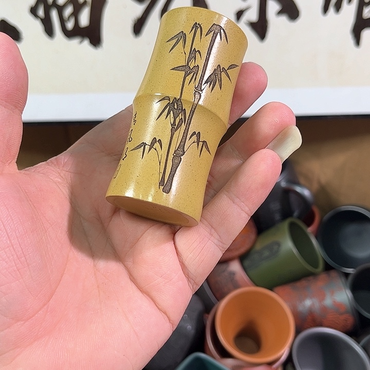 茶杯紫砂全手工紫砂主人杯