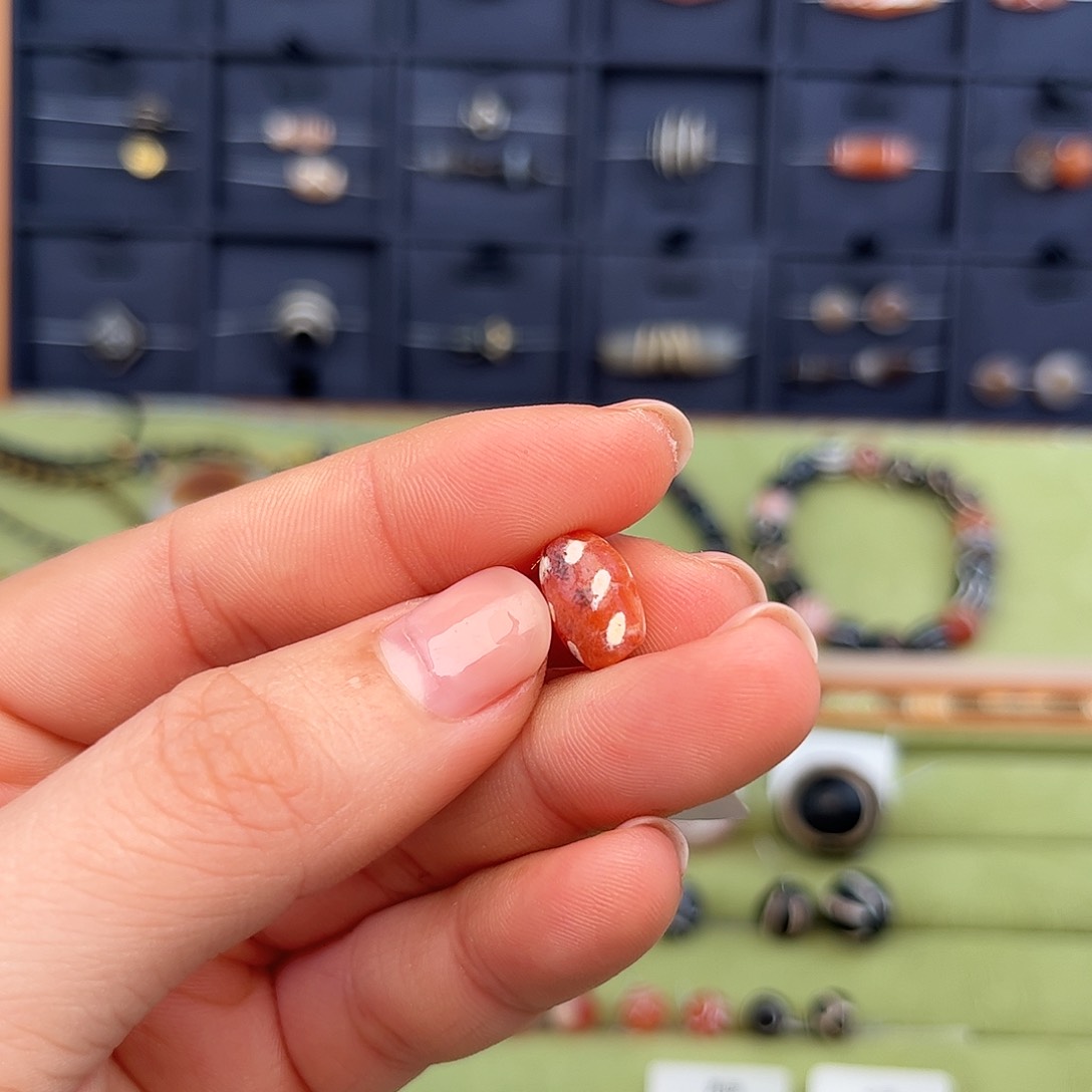 玛瑙/玉髓单珠未镶嵌