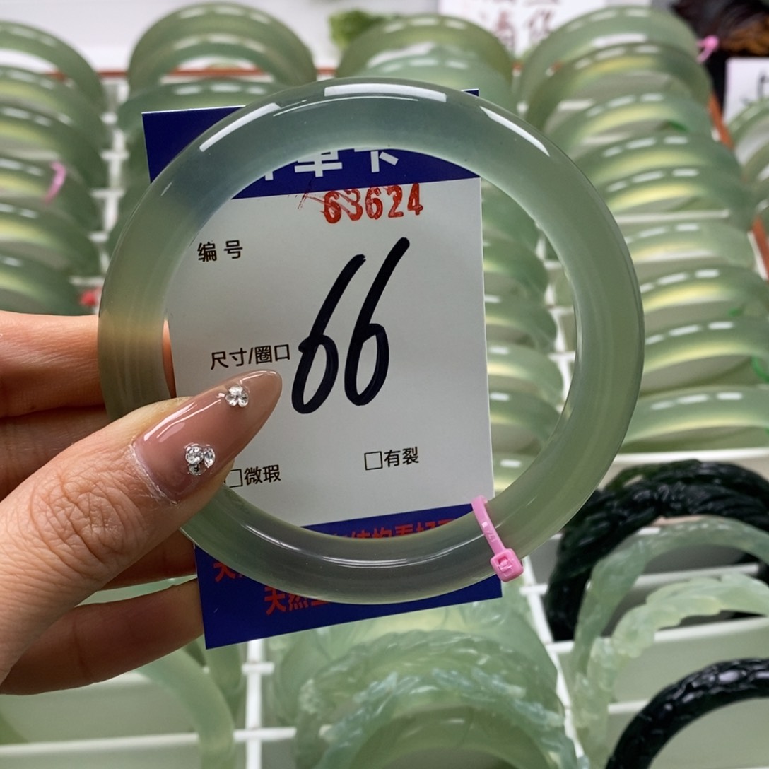 蛇纹石玉手镯未镶嵌゛****ら