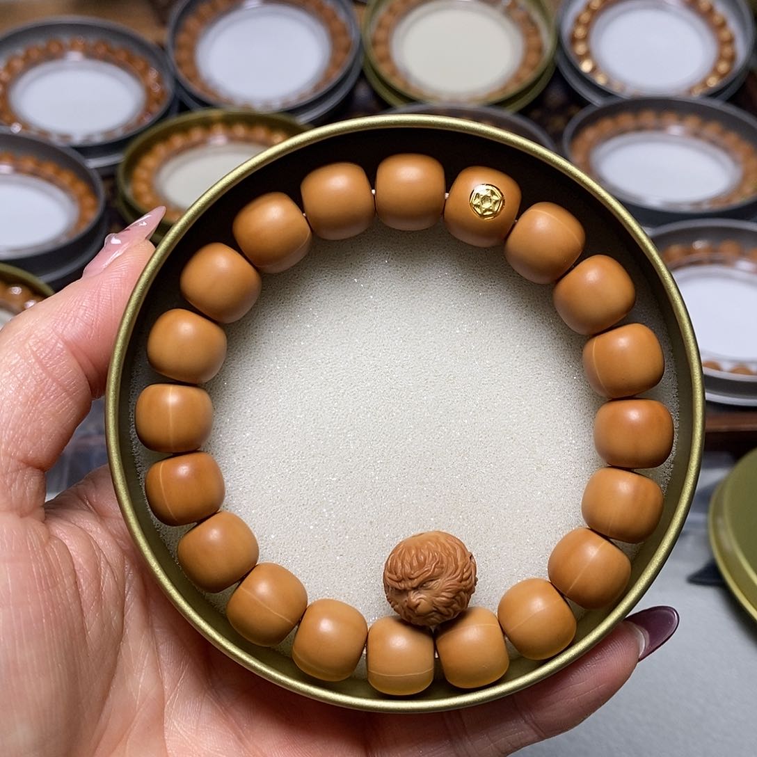 猴头核桃手串379号12左右18K高配柔光龙炎老型全品