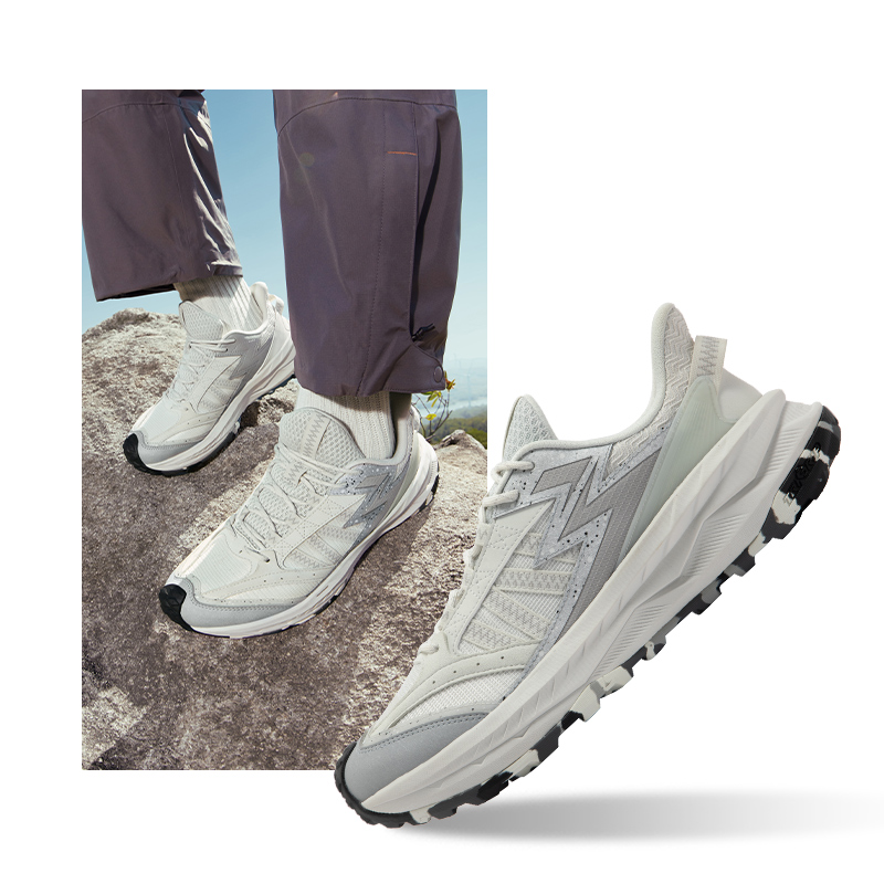 361°【野行】男女鞋运动鞋秋季复古情侣户外跑鞋低帮休闲鞋厚底潮流