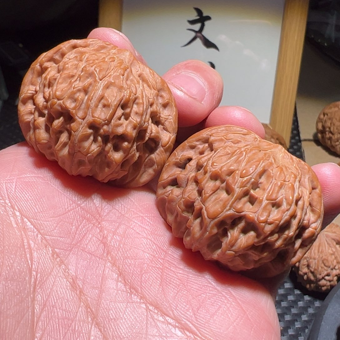 文玩核桃把件受****?磨盘 39