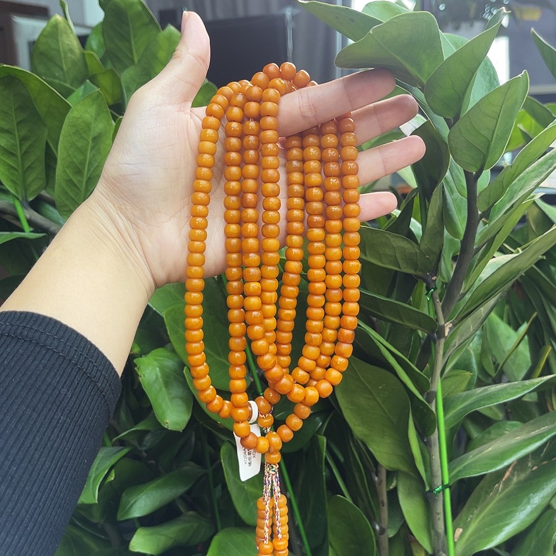 琥珀未镶嵌手链8m108多样性发其一