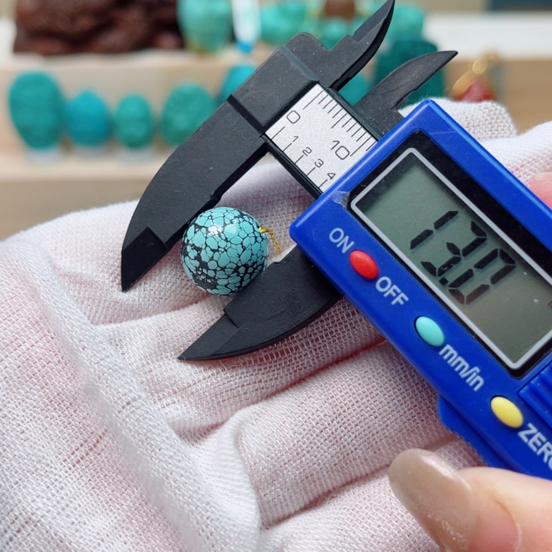 绿松石圆珠未镶嵌