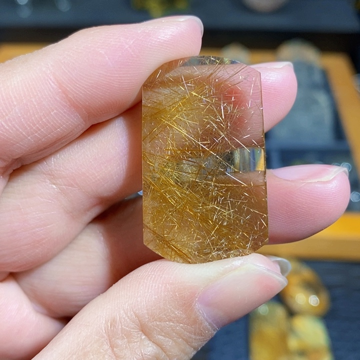 发晶颈饰未镶嵌煜*吊坠