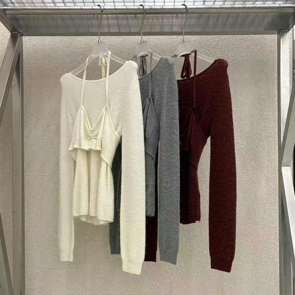 【by兜兜韩国代购】2025120406 MWE 两件套上衣（现货）NO退NO换