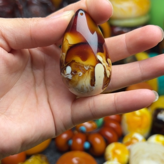 未镶嵌琥珀手串蜜蜡