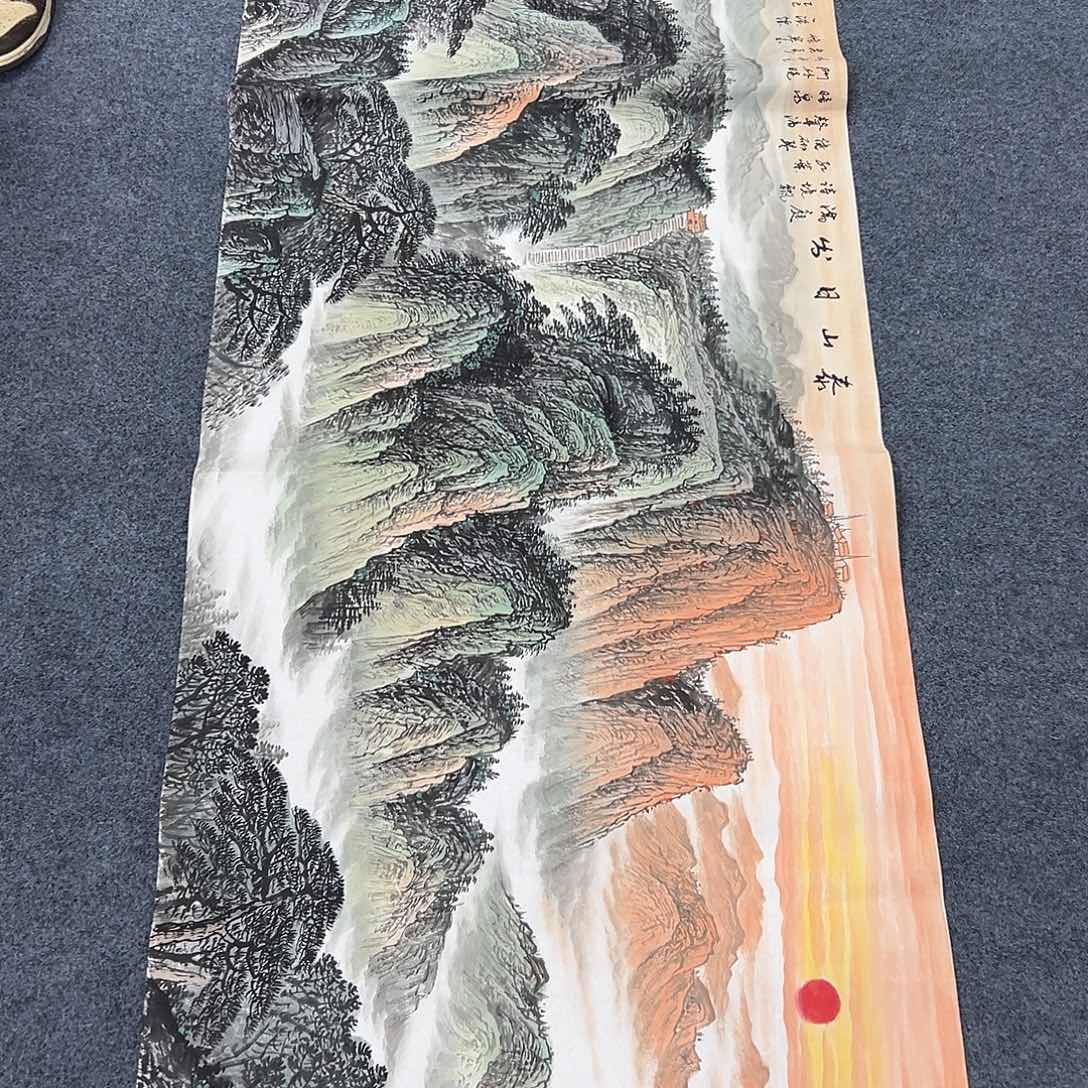 国画国画作品纯手绘作品