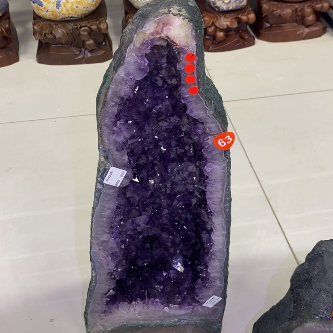 未镶嵌大型摆件（非配饰）紫晶