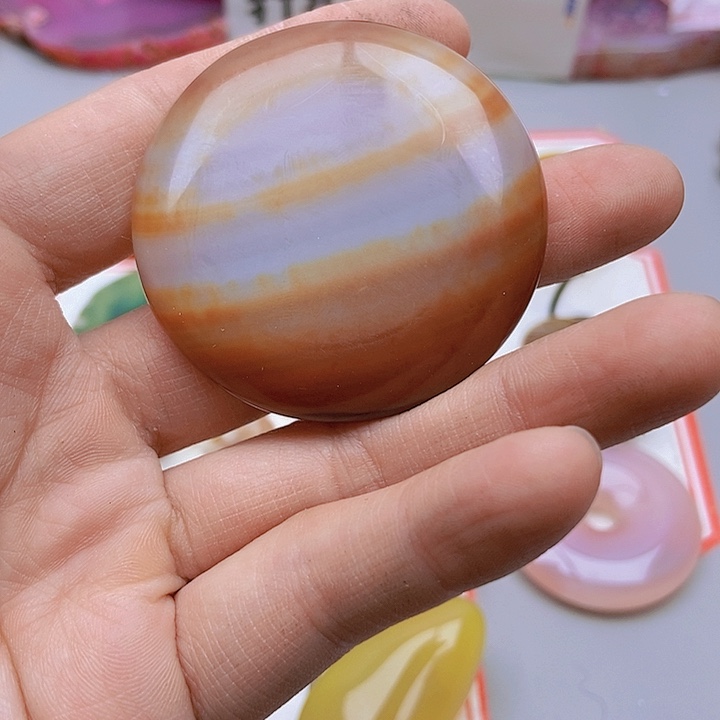 【闪购商品】玛瑙/玉髓珠宝半成品未镶嵌温**刀