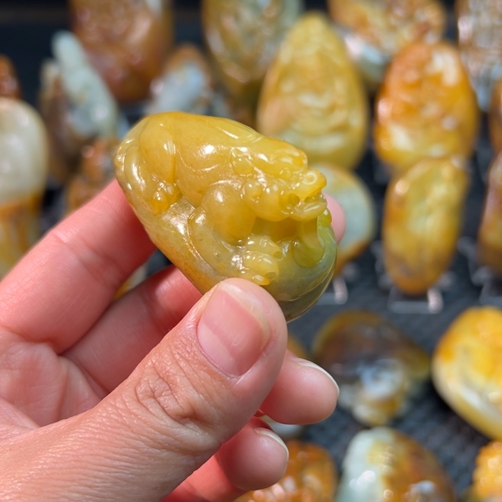 和田玉把件未镶嵌